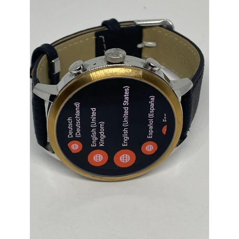 Fossil Gen 4 Authentic Digital Dial Smart Watch Custom Band FTW6016 AB626